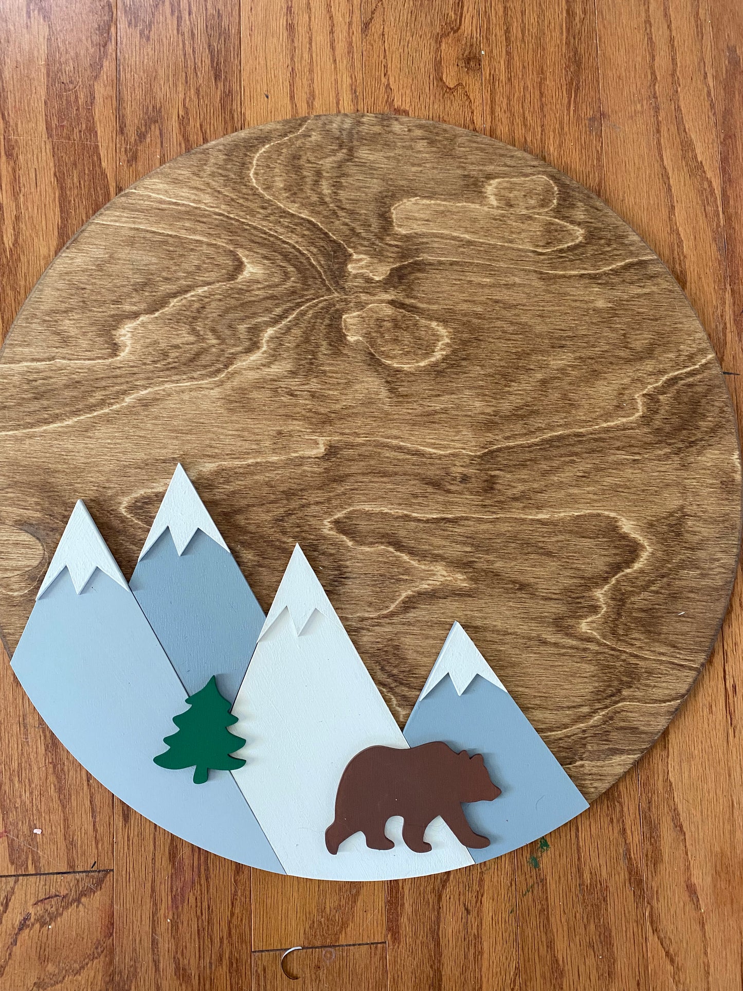 Woodland Circle Nursery Sign