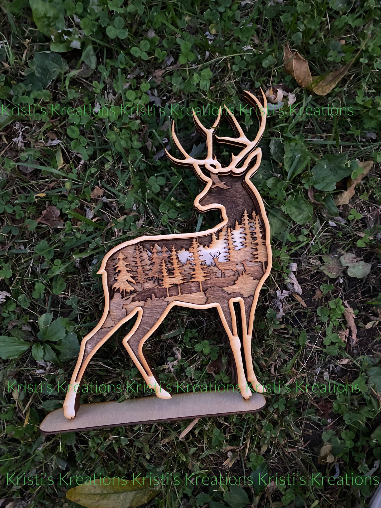 Layered deer