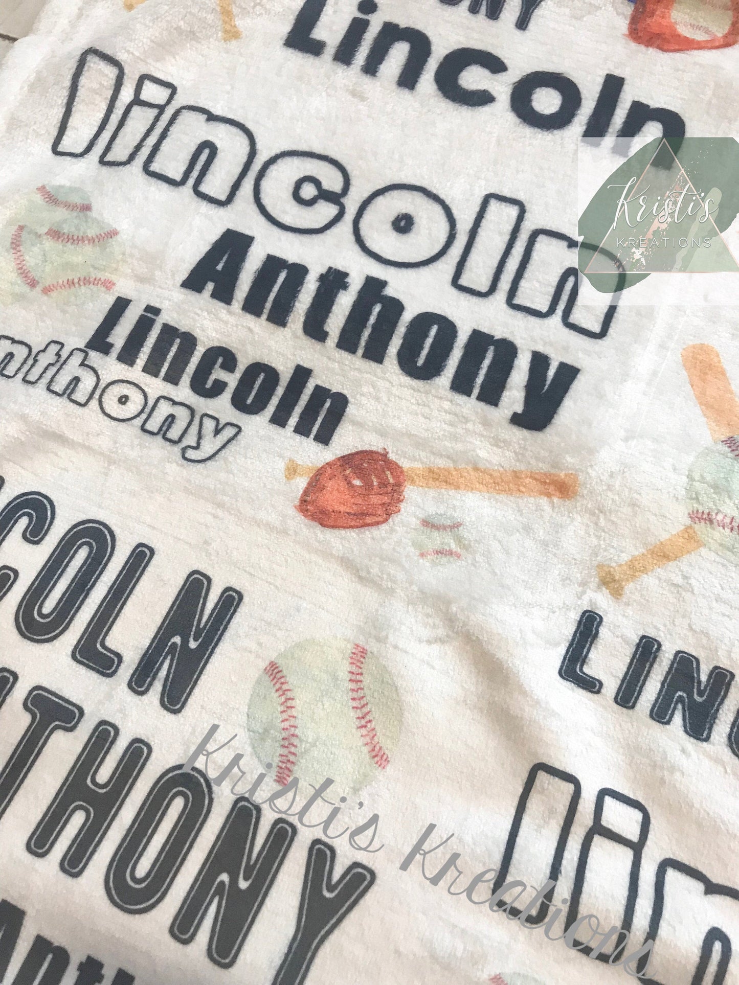 Baseball Baby Blanket