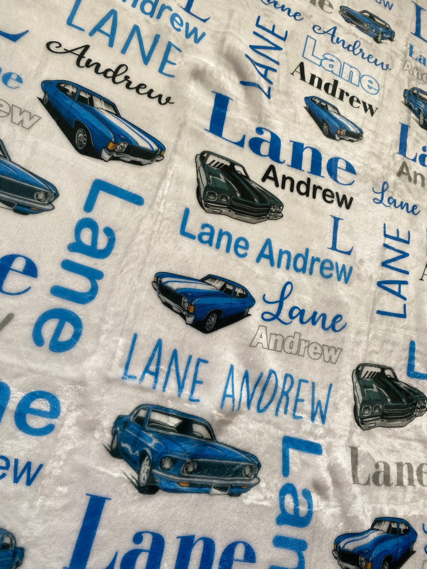 Vintage Style Truck Baby Blanket