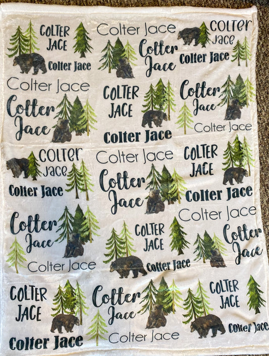 Tree Baby Blanket